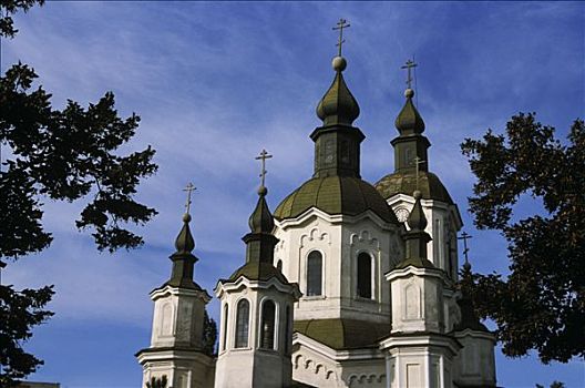罗马尼亚,教堂,教堂塔,尖顶