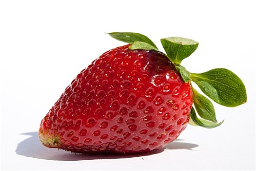 一个,草莓,白色,桌子