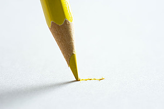 特写,铅笔,文字,纸,微距,浅,景深