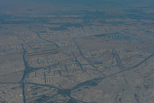 德黑兰空中全景