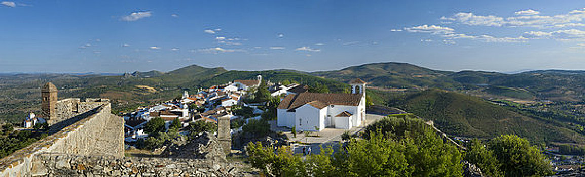 俯拍,城镇,葡萄牙