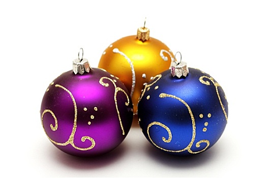 金色,紫色,深蓝,圣诞节,彩球,图案,国际标准化组织