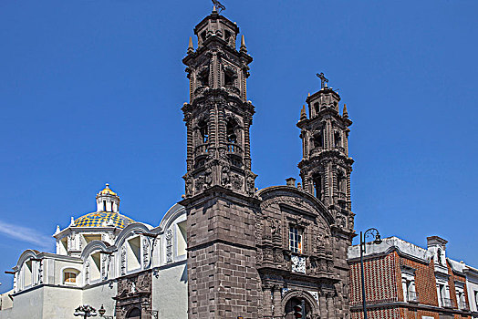 墨西哥,柏布拉,教堂