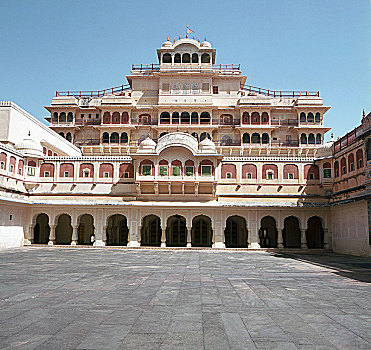 宫殿,斋浦尔,首都,拉贾斯坦邦
