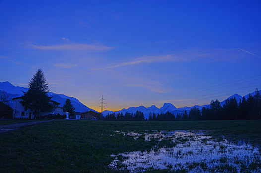 夕照因斯布鲁克