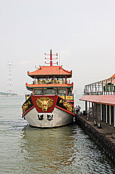 码头,厦门,福建,中国
