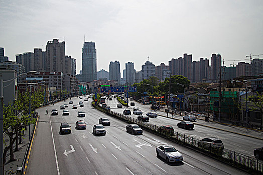上海试,直辖市,弯道,机动车道