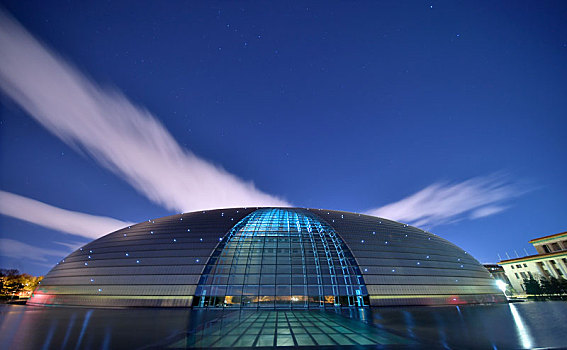 国家大剧院,星空