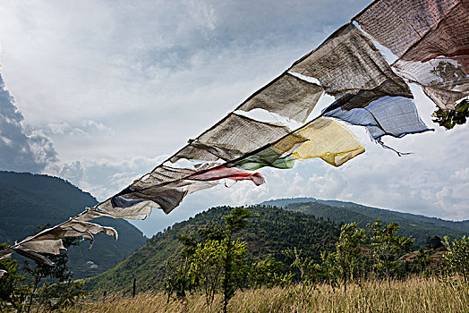 经幡,普那卡,不丹