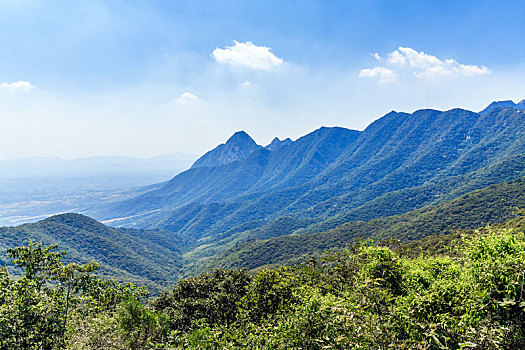 中国河南省中岳嵩山自然风光