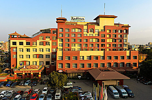 酒店,加德满都,尼泊尔,亚洲