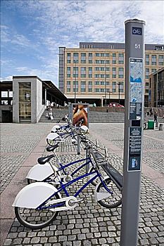 自行车,站前广场,奥斯陆