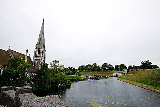 denmark,教堂,哥本哈根,丹麦,照片,基督教