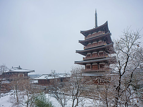 唐城影视基地古建筑场景