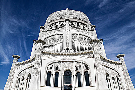 巴哈教堂,宗教建筑,伊利诺斯,美国