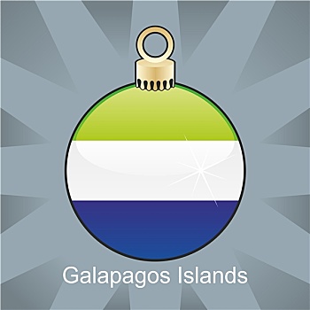 加拉帕戈斯群岛,旗帜,形状