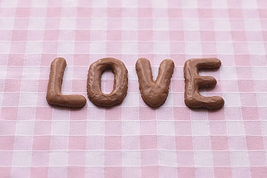 饼干,拼写,爱情
