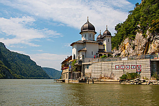寺院,多瑙河,铁门,自然公园,罗马尼亚,欧洲
