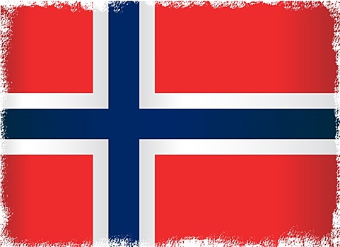 低劣,旗帜,挪威