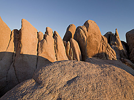 石头,风景,拱形,国家公园,约书亚树,加利福尼亚,北美