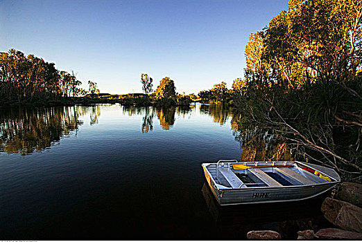 船,河,金伯利,西澳大利亚,澳大利亚
