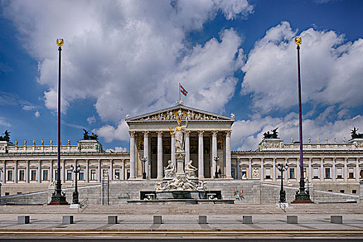 奥地利人,议会,雕塑,维也纳,奥地利