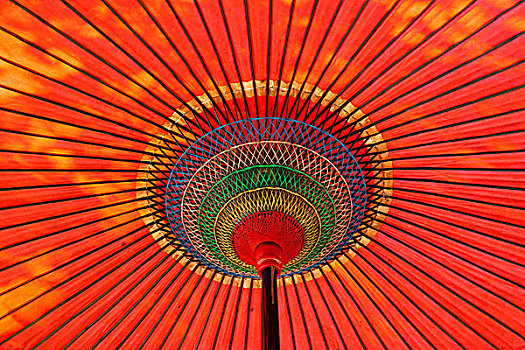 传统,伞,日本