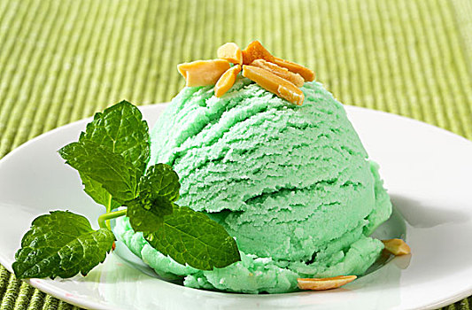 舀具,绿色,冰淇淋