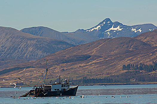 拖船,斯凯岛,苏格兰