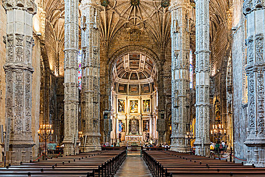 寺院,教堂,里斯本,葡萄牙