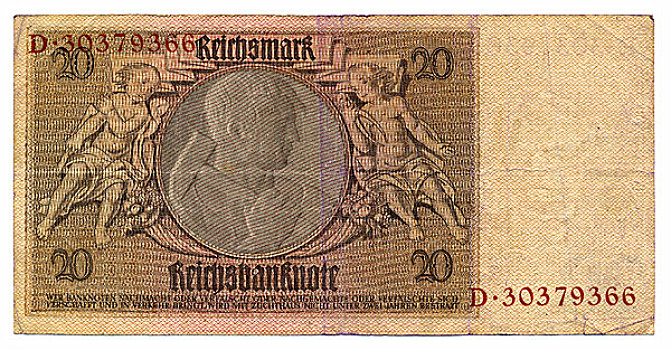 背影,货币,价值,德国,欧洲