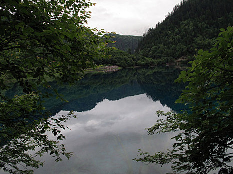 四川九寨沟,宛如天堂般的绝世美景,仿佛进入美丽的童话世界