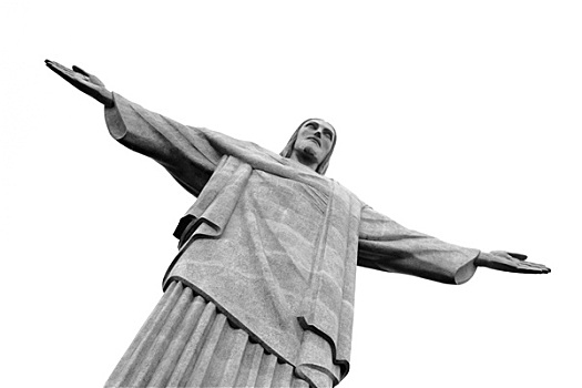 耶稣,救世主,雕塑,里约热内卢,巴西
