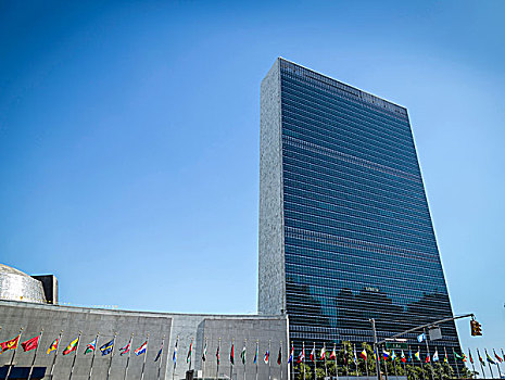 联合国,建筑,勒-柯布西耶,跟随,修葺