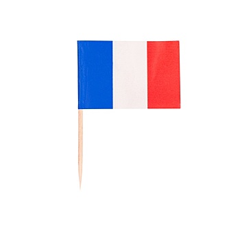 牙签,旗帜,法国