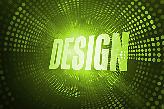 设计,绿色,像素,螺旋