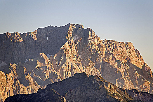 楚格峰,顶峰,加米施帕藤基兴,上巴伐利亚,巴伐利亚,德国