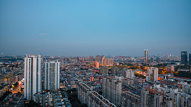 城市,夜景