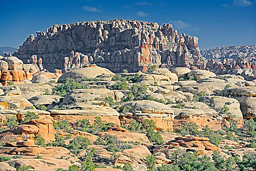 针,岩石构造,峡谷地国家公园,犹他,美国