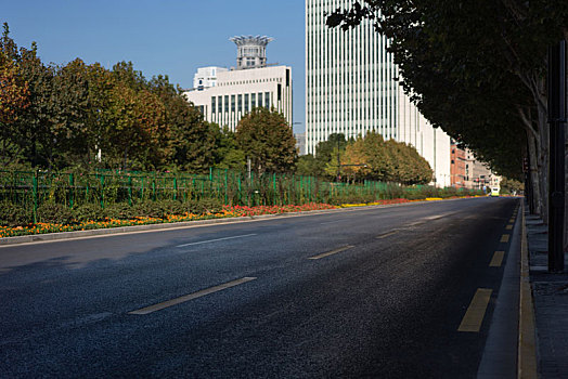 上海南外滩商务区道路