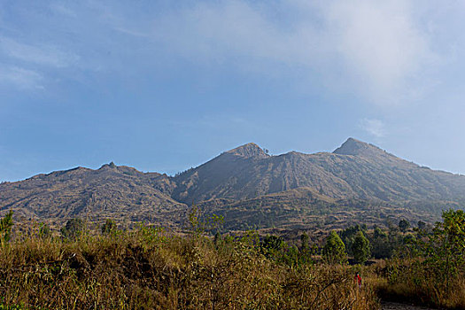 巴图尔,火山,印度尼西亚,巴厘岛