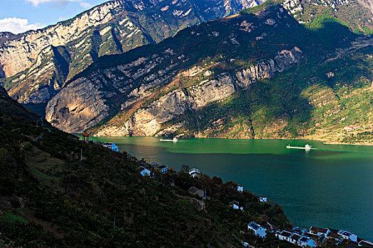 长江三峡西陵峡传统民居