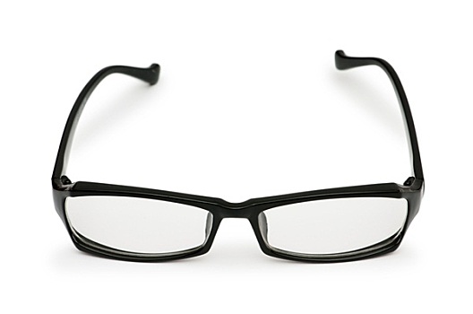 读,视力,眼镜,隔绝,白色