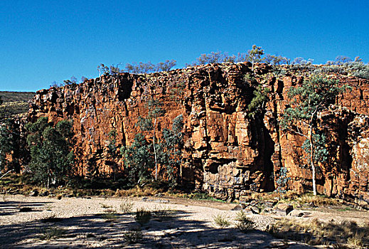 岩石构造,风景,西部,国家公园,北领地州,澳大利亚