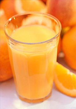 满杯,橙汁