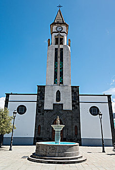 教堂,埃尔帕索,帕尔玛,加纳利群岛,西班牙,欧洲