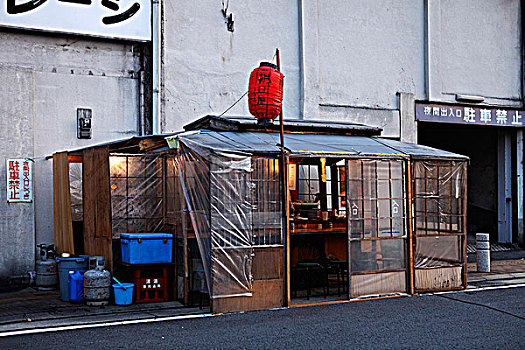 街道,面条,酒吧,日本