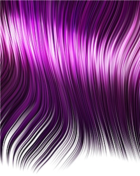紫色,动漫,头发