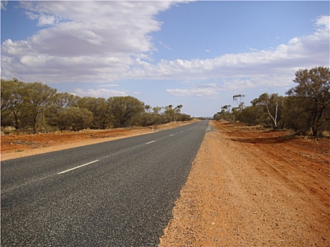 偏远地区,公路,澳大利亚