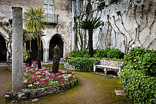 花园,别墅,拉韦洛,坎帕尼亚区,意大利
